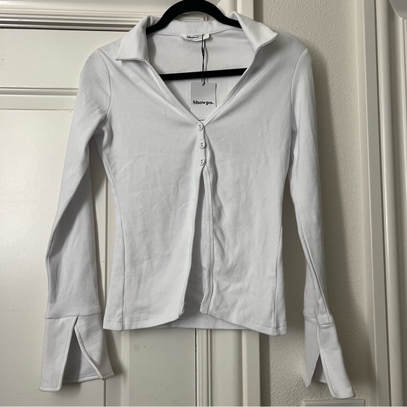 showpo button long sleeve top - Picture 4 of 5